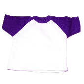 棉質掛飾小T恤__(一套)-深紫(停售)