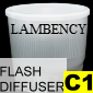 碗燈柔光罩LAMBENCY FLASH DIFFUSER Cloud霧面超柔款(C1型號)(停售)