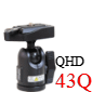 Velbon QHD-43Q 球形萬向雲台(停售)