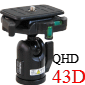 Velbon QHD-43D 球形萬向雲台(停售)