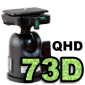 Velbon QHD-73D 球形萬向雲台(停售)