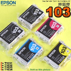 EPSON 103 tX(1+1)(T1031¨ T1032 T1033 T1034)