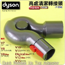 Dyson ˭tBM౵YQuick Release Up Top Adapator iPart No.967762-01jV7 V8 V10 V11 SV10~18M
