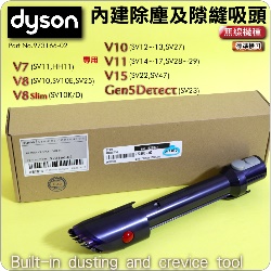 Dyson ˭tiˡjذФλ_lYBGX@զXlYin built crevice tooliPart No.973166-02j(2X1)V7 SV11 V8 SV10 V10 SV12 V11 SV14M
