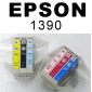 EPSON 1390原廠墨水匣(1組)-隨機版(85)