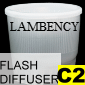碗燈柔光罩LAMBENCY FLASH DIFFUSER Cloud霧面超柔款(C2型號)(停售)