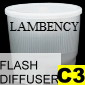 碗燈柔光罩LAMBENCY FLASH DIFFUSER Cloud霧面超柔款(C3型號)(停售)